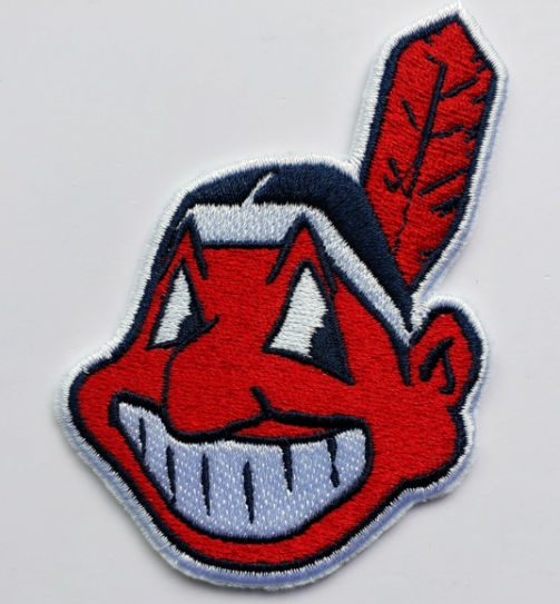 Cleveland Indians Logo Iron on Patch 8.3CMx6.5CM